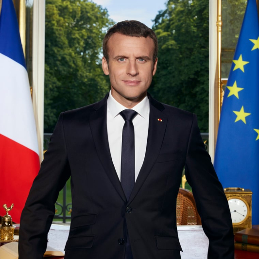 Photo officielle Emmanuel Macron